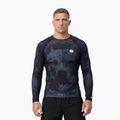 Men's long sleeve rashguard Pitbull World Rashguard black