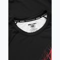 Men's long sleeve rashguard Pitbull Ray Rashguard fluo/red 5