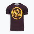Men's T-shirt Pitbull Rashguard Logo Palms brown 3