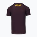 Men's T-shirt Pitbull Rashguard Logo Palms brown 4