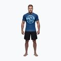 Men's T-shirt Pitbull Rashguard Logo Palms blue 2