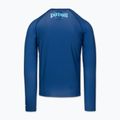 Men's long sleeve rashguard Pitbull Rashguard Logo Palms blue 4