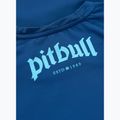 Men's long sleeve rashguard Pitbull Rashguard Logo Palms blue 7
