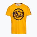 Men's T-shirt Pitbull Palms mesh yellow logo 4
