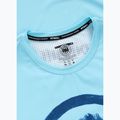 Men's T-shirt Pitbull Palms mesh light blue logo 5