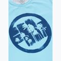 Men's T-shirt Pitbull Palms mesh light blue logo 6