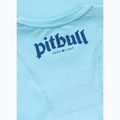 Men's T-shirt Pitbull Palms mesh light blue logo 7