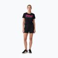 Women's T-shirt Pitbull Santa Muerte black/pink 2