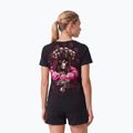 Women's T-shirt Pitbull Santa Muerte black/pink 3