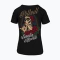 Women's T-shirt Pitbull Santa Muerte black 6