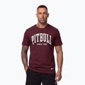 Men's T-shirt Pitbull Norton burgundy