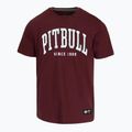 Men's T-shirt Pitbull Norton burgundy 3
