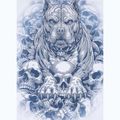Men's T-shirt Pitbull Guardian Angel white 5