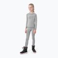 Children's thermal underwear 4F grey HJZ22-JBIDB001