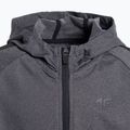 Children's training sweatshirt 4F grey HJZ22-JBLMF001 4