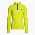 Children's 4F fleece sweatshirt green HJZ22-JBIMP001 3