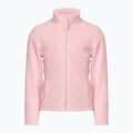 Children's 4F fleece sweatshirt pink HJZ22-JPLD001