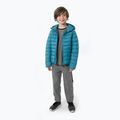 Children's 4F down jacket blue HJZ22-JKUMP001 2