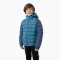 Children's 4F down jacket navy blue HJZ22-JKUMP003