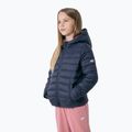 Children's 4F down jacket navy blue HJZ22-JKUDP001