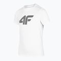 Children's T-shirt 4F white HJZ22-JTSM002 3