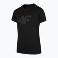Children's T-shirt 4F black HJZ22-JTSM002 4