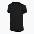 Children's T-shirt 4F black HJZ22-JTSM002 5
