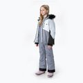 Children's ski jacket 4F blue HJZ22-JKUDN003 2