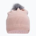 Women's winter beanie 4F pink H4Z22-CAD009 2