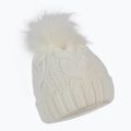 Women's winter beanie 4F white H4Z22-CAD010