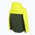 Children's ski jacket 4F green JKUMN001 4