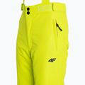 Children's ski trousers 4F yellow HJZ22-JSPMN001 5