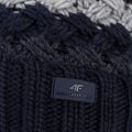 Men's winter beanie 4F navy blue H4Z22-CAM014 4