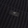 Women's winter beanie 4F black H4Z22-CAD004 4