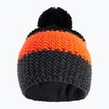 Children's winter beanie 4F black-orange HJZ22-JCAM006 2