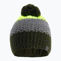 Children's winter beanie 4F green-grey HJZ22-JCAM006 2