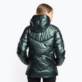 Women's down jacket 4F green H4Z22-KUDP010 4