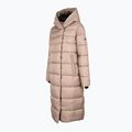 Women's down jacket 4F beige H4Z22-KUDP018 11