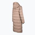 Women's down jacket 4F beige H4Z22-KUDP018 12
