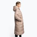 Women's down jacket 4F beige H4Z22-KUDP018 3