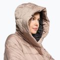 Women's down jacket 4F beige H4Z22-KUDP018 5