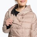 Women's down jacket 4F beige H4Z22-KUDP018 6