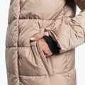 Women's down jacket 4F beige H4Z22-KUDP018 8