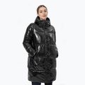 Women's down jacket 4F black H4Z22-KUDP011