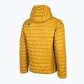 Men's 4F down jacket yellow H4Z22-KUMP004 9