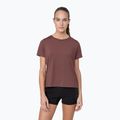Women's training T-shirt 4F maroon H4Z22-TSDF010