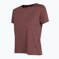 Women's training T-shirt 4F maroon H4Z22-TSDF010 3