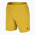 Men's training shorts 4F yellow H4Z22-SKMF010 3