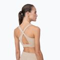 Women's yoga top 4F beige H4Z22-STAD016 2