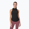 Women's training tank top 4F black H4Z22-TSDF016